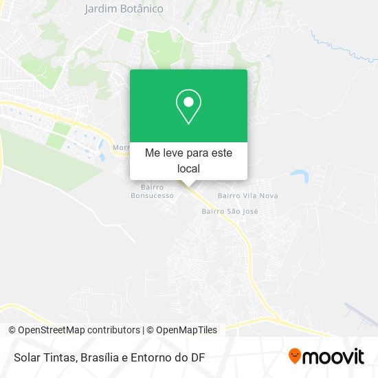 Solar Tintas mapa