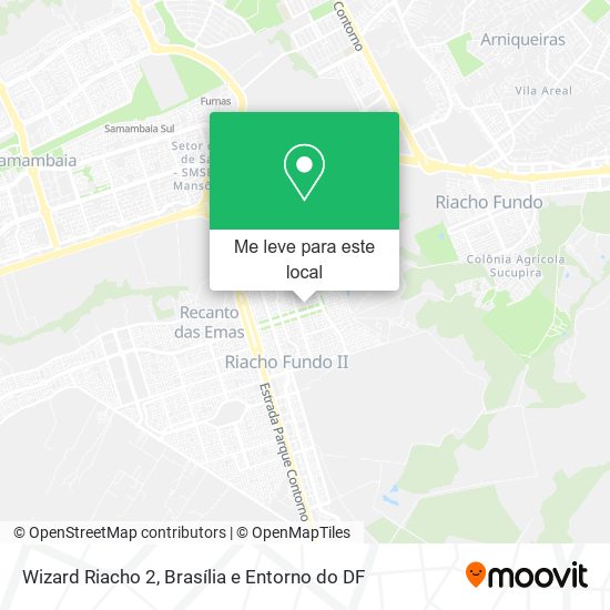 Wizard Riacho 2 mapa