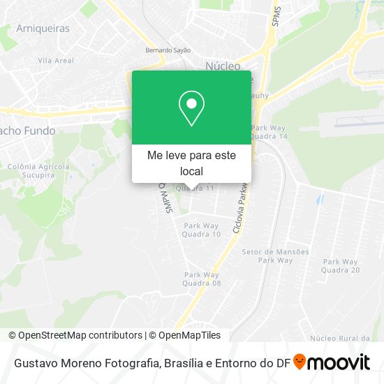 Gustavo Moreno Fotografia mapa