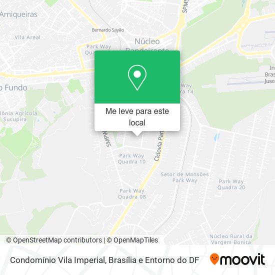 Condomínio Vila Imperial mapa