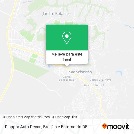 Disppar Auto Peças mapa