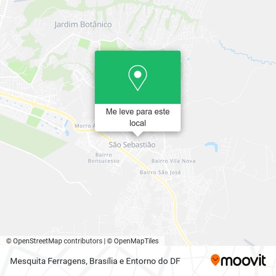 Mesquita Ferragens mapa