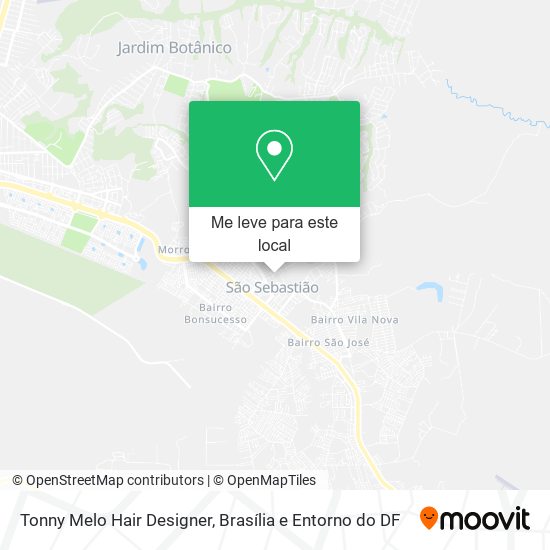 Tonny Melo Hair Designer mapa