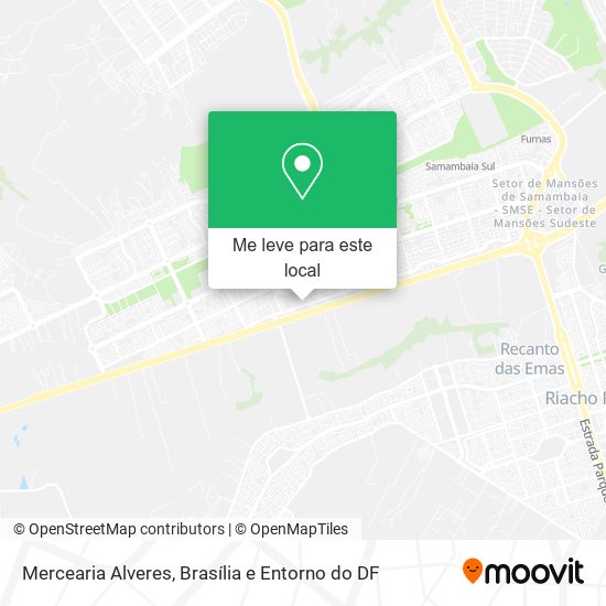 Mercearia Alveres mapa
