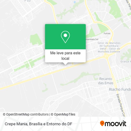 Crepe Mania mapa