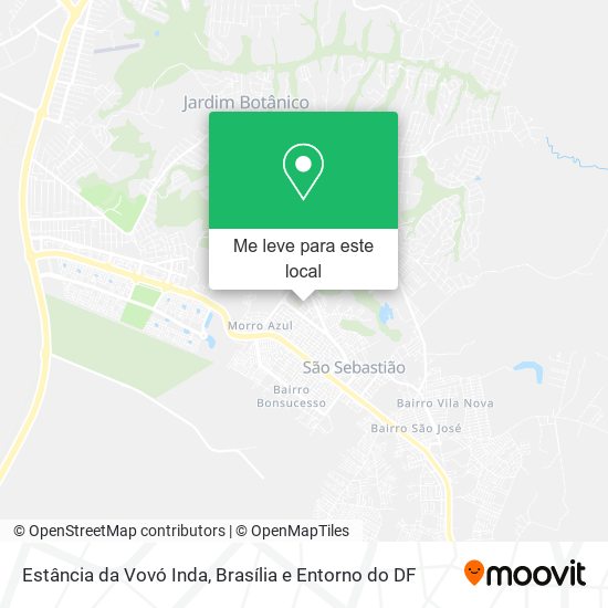 Estância da Vovó Inda mapa