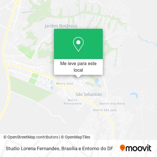 Studio Lorena Fernandes mapa