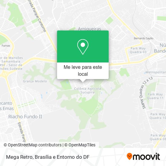 Mega Retro mapa