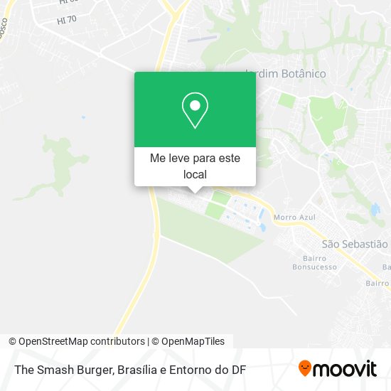 The Smash Burger mapa