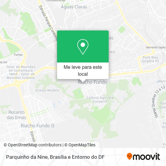 Parquinho da Nine mapa