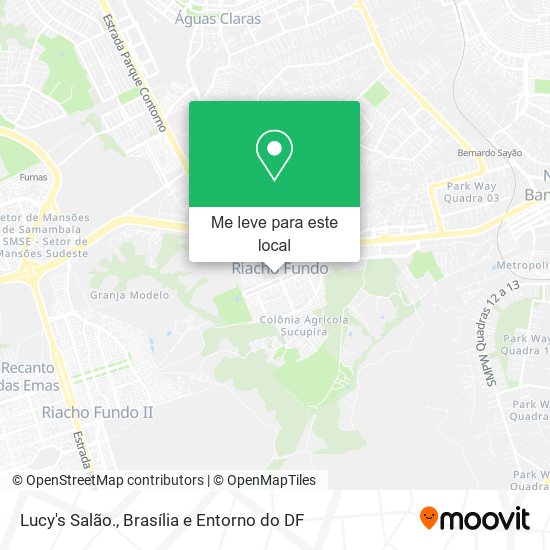 Lucy's Salão. mapa