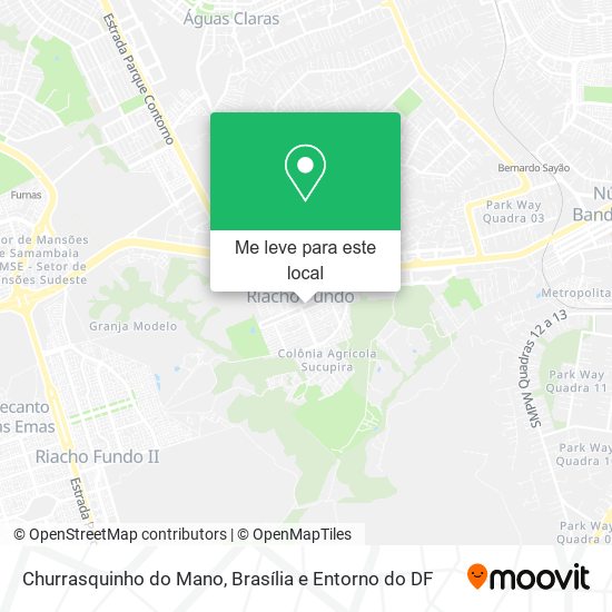 Churrasquinho do Mano mapa