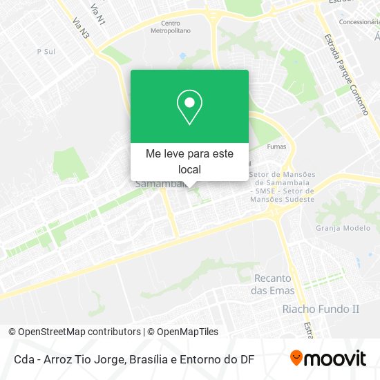 Cda - Arroz Tio Jorge mapa