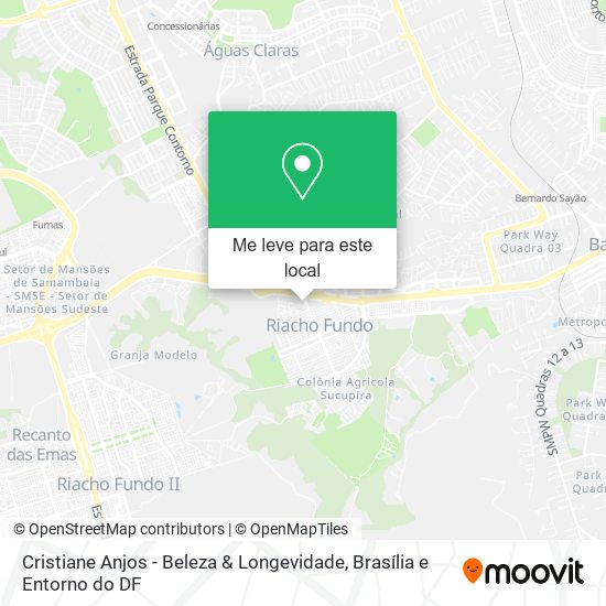 Cristiane Anjos - Beleza & Longevidade mapa