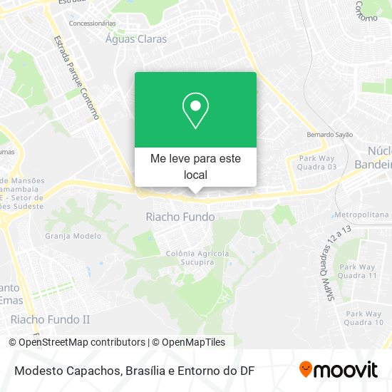 Modesto Capachos mapa