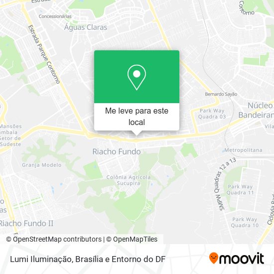 Lumi Iluminação mapa