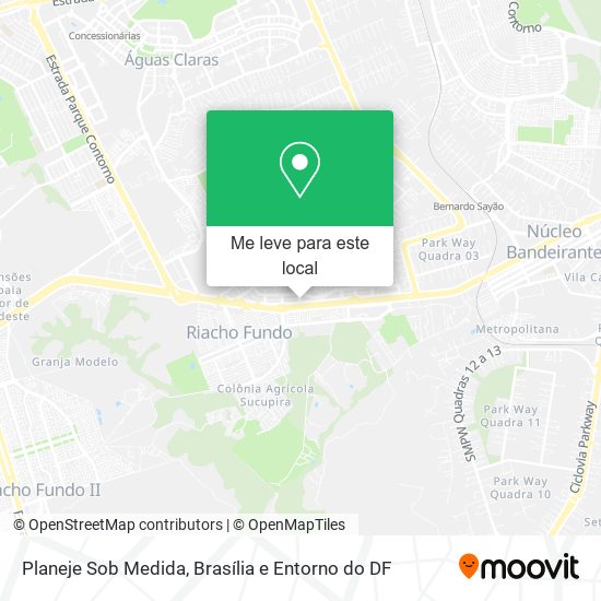 Planeje Sob Medida mapa