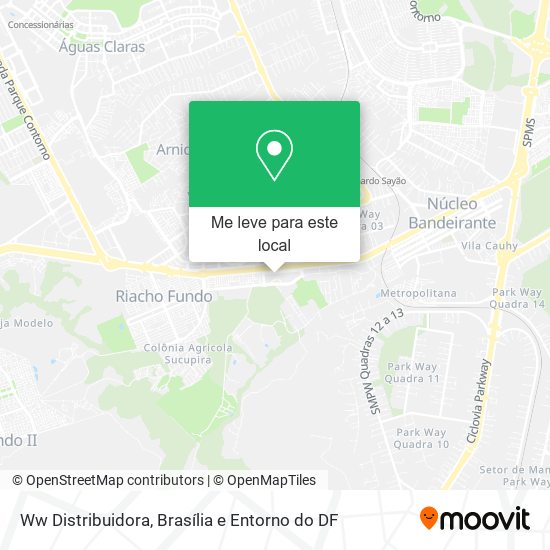 Ww Distribuidora mapa