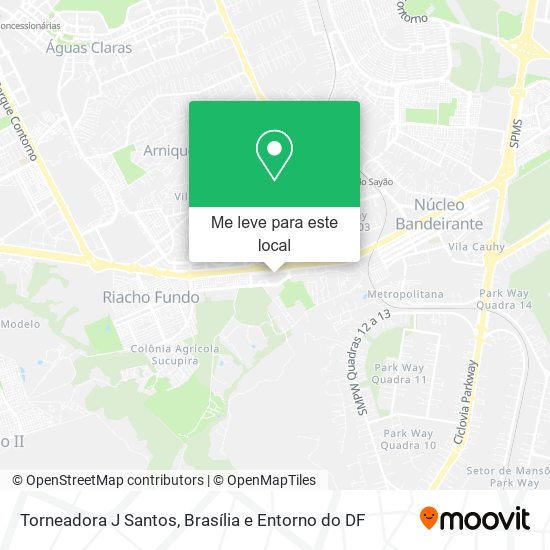 Torneadora J Santos mapa