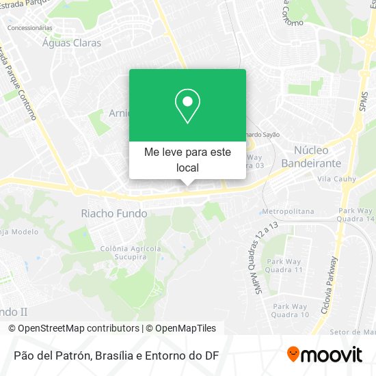 Pão del Patrón mapa