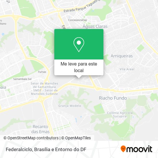 Federalciclo mapa