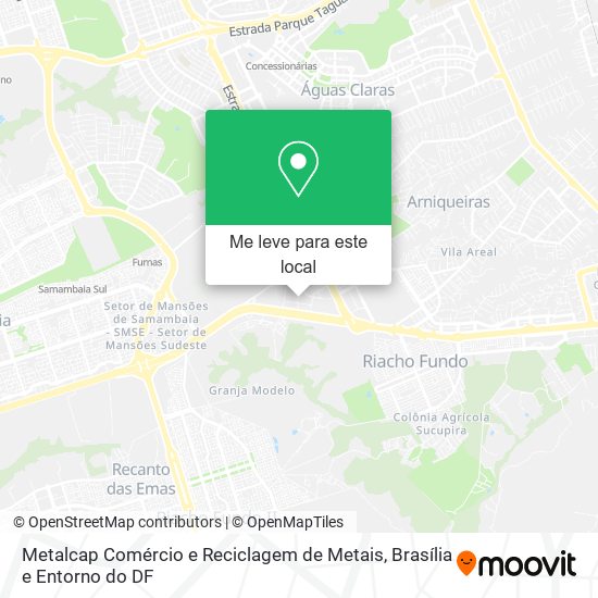 Metalcap Comércio e Reciclagem de Metais mapa