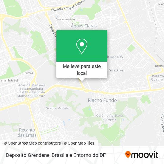 Deposito Grendene mapa