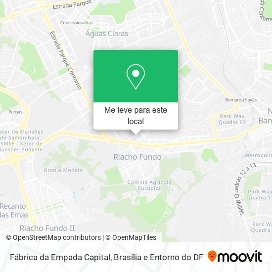 Fábrica da Empada Capital mapa