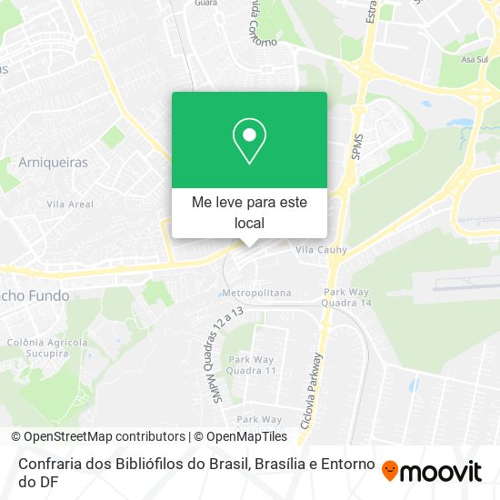 Confraria dos Bibliófilos do Brasil mapa