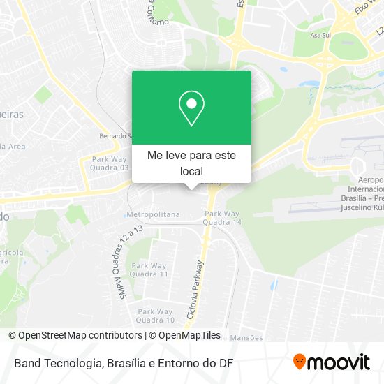 Band Tecnologia mapa