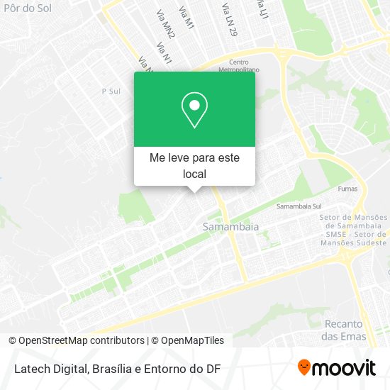 Latech Digital mapa
