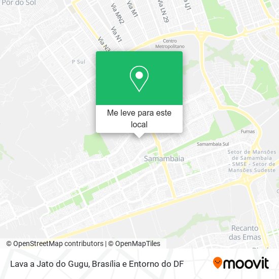 Lava a Jato do Gugu mapa