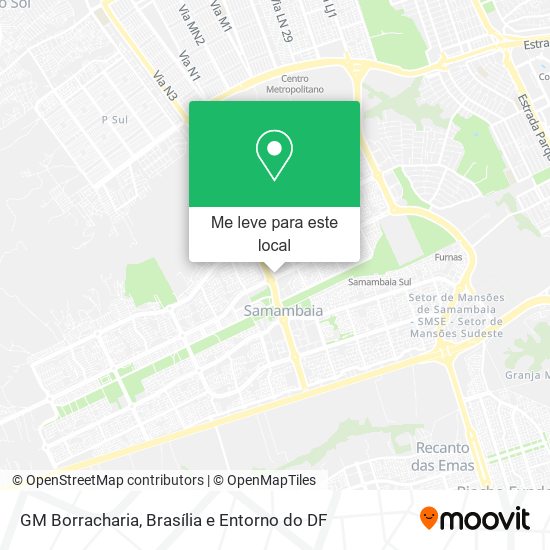 GM Borracharia mapa