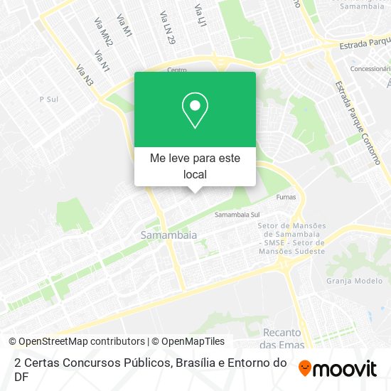 2 Certas Concursos Públicos mapa