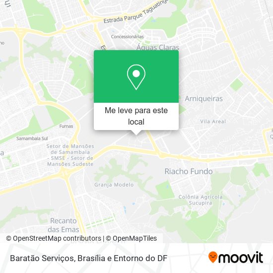 Baratão Serviços mapa