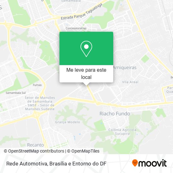 Rede Automotiva mapa