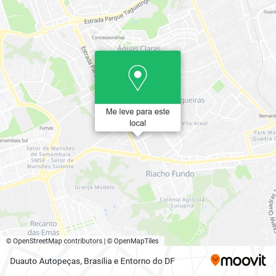 Duauto Autopeças mapa