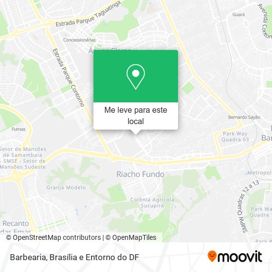 Barbearia mapa
