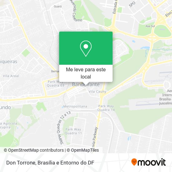 Don Torrone mapa