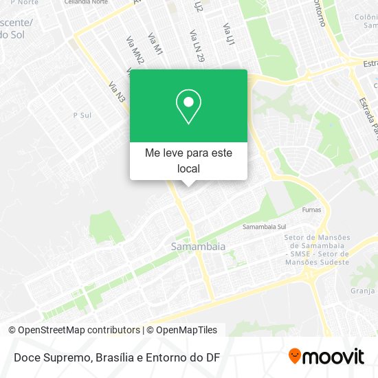 Doce Supremo mapa