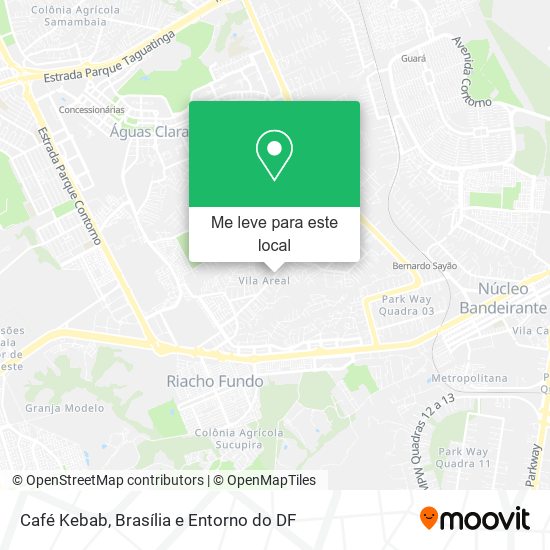 Café Kebab mapa