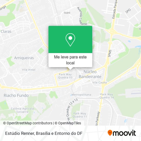Estúdio Renner mapa