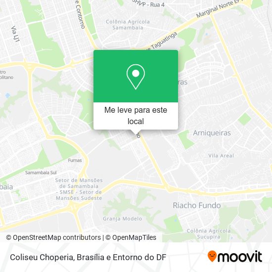 Coliseu Choperia mapa