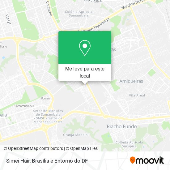 Simei Hair mapa