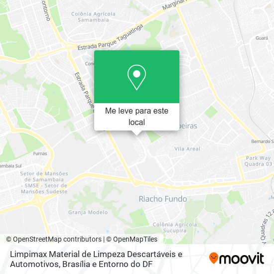 Limpimax Material de Limpeza Descartáveis e Automotivos mapa