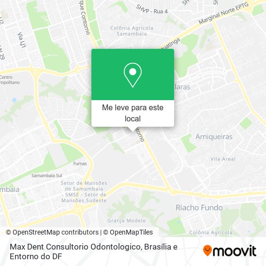 Max Dent Consultorio Odontologico mapa