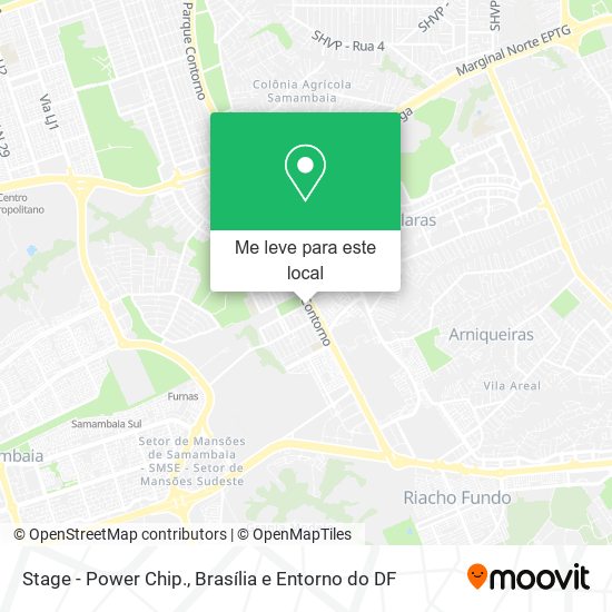 Stage - Power Chip. mapa