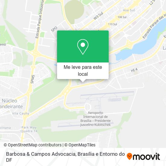 Barbosa & Campos Advocacia mapa