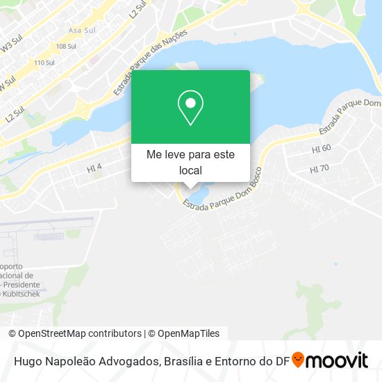 Hugo Napoleão Advogados mapa