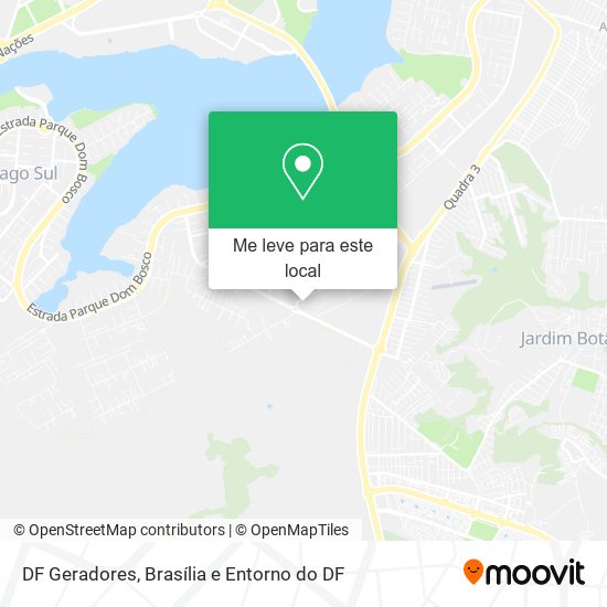 DF Geradores mapa